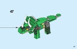 Notice / Instructions de Montage - LEGO - Creator - 31058 - Le dinosaure féroce: Page 27