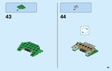 Notice / Instructions de Montage - LEGO - Creator - 31058 - Le dinosaure féroce: Page 25