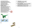 Notice / Instructions de Montage - LEGO - Creator - 31058 - Le dinosaure féroce: Page 2