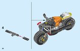 Notice / Instructions de Montage - LEGO - Creator - 31059 - La moto orange: Page 36