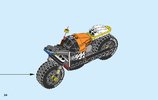 Notice / Instructions de Montage - LEGO - Creator - 31059 - La moto orange: Page 34