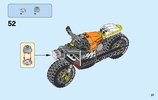 Notice / Instructions de Montage - LEGO - Creator - 31059 - La moto orange: Page 37