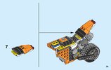 Notice / Instructions de Montage - LEGO - Creator - 31059 - La moto orange: Page 35