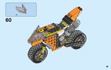 Notice / Instructions de Montage - LEGO - Creator - 31059 - La moto orange: Page 49