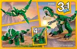 Notice / Instructions de Montage - LEGO - Creator - 31062 - Le robot explorateur: Page 28