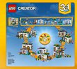 Notice / Instructions de Montage - LEGO - Creator - 31068 - La maison moderne: Page 81