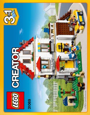 Notice / Instructions de Montage - LEGO - Creator - 31069 - La maison familiale: Page 1