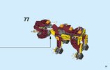 Notice / Instructions de Montage - LEGO - 31073 - Mythical Creatures: Page 37