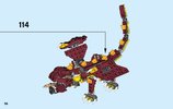 Notice / Instructions de Montage - LEGO - 31073 - Mythical Creatures: Page 56