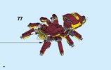 Notice / Instructions de Montage - LEGO - 31073 - Mythical Creatures: Page 46