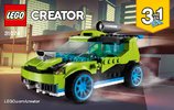 Notice / Instructions de Montage - LEGO - 31074 - Rocket Rally Car: Page 1