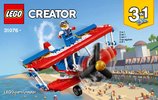 Notice / Instructions de Montage - LEGO - 31076 - Daredevil Stunt Plane: Page 1