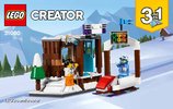 Notice / Instructions de Montage - LEGO - 31080 - Modular Winter Vacation: Page 1