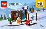 Notice / Instructions de Montage - LEGO - 31080 - Modular Winter Vacation: Page 1