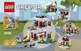 Notice / Instructions de Montage - LEGO - 31080 - Modular Winter Vacation: Page 60