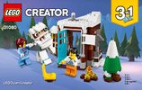 Notice / Instructions de Montage - LEGO - 31080 - Modular Winter Vacation: Page 1