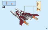 Notice / Instructions de Montage - LEGO - 31086 - Futuristic Flyer: Page 33