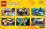 Notice / Instructions de Montage - LEGO - 31086 - Futuristic Flyer: Page 37