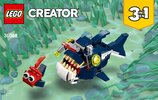 Notice / Instructions de Montage - LEGO - 31088 - Deep Sea Creatures: Page 1