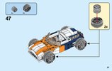 Notice / Instructions de Montage - LEGO - 31089 - Sunset Track Racer: Page 37