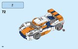 Notice / Instructions de Montage - LEGO - 31089 - Sunset Track Racer: Page 60