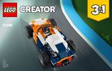 Notice / Instructions de Montage - LEGO - 31089 - Sunset Track Racer: Page 1