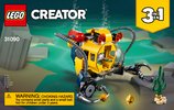 Notice / Instructions de Montage - LEGO - 31090 - Underwater Robot: Page 1