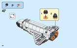 Notice / Instructions de Montage - LEGO - 31091 - Shuttle Transporter: Page 48