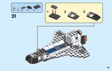 Notice / Instructions de Montage - LEGO - 31091 - Shuttle Transporter: Page 35