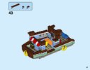 Notice / Instructions de Montage - LEGO - 31093 - Riverside Houseboat: Page 57