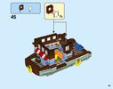 Notice / Instructions de Montage - LEGO - 31093 - Riverside Houseboat: Page 59