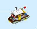 Notice / Instructions de Montage - LEGO - 31093 - Riverside Houseboat: Page 75