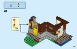 Notice / Instructions de Montage - LEGO - 31098 - Outback Cabin: Page 45