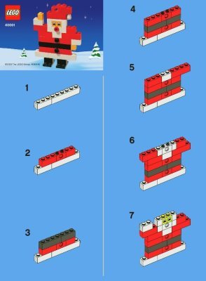 40001 - LEGO Santa Claus