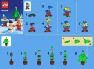 Notice / Instructions de Montage - LEGO - 40008 - LEGO Snowman Set: Page 1