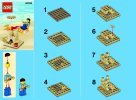 Notice / Instructions de Montage - LEGO - 40054 - Summer Scene: Page 1