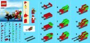 Notice / Instructions de Montage - LEGO - 40059 - Santa Sleigh: Page 1