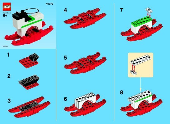 Notice / Instructions de Montage - LEGO - 40072 - Monthly Minibuild Dec 2013: Page 1