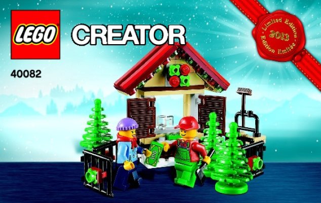 Notice / Instructions de Montage - LEGO - 40082 - 2013 Holiday Set 1: Page 1