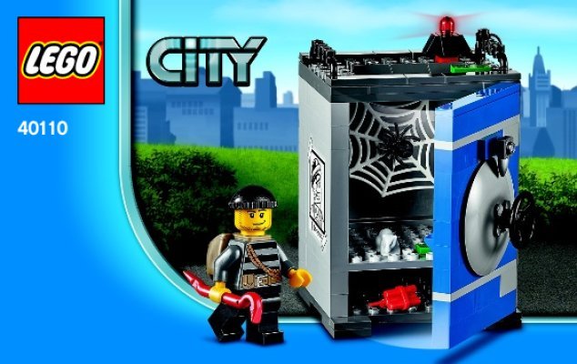 Notice / Instructions de Montage - LEGO - City - 40110 - Tirelire LEGO® City: Page 1