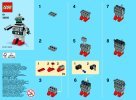 Notice / Instructions de Montage - LEGO - 40128 - Monthly Mini Build March – Robot: Page 1