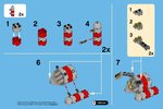 Notice / Instructions de Montage - LEGO - 40137 - Monthly Mini Build December – Submarine: Page 2