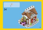 Notice / Instructions de Montage - LEGO - 40139 - Gingerbread House: Page 43