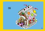 Notice / Instructions de Montage - LEGO - 40139 - Gingerbread House: Page 63