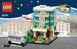 Notice / Instructions de Montage - LEGO - 40141 - Bricktober Hotel: Page 1