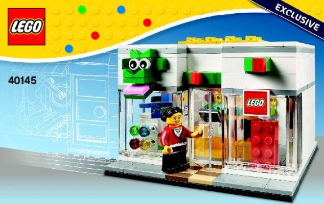 Notice / Instructions de Montage - LEGO - 40145 - LEGO® Store: Page 1