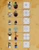 Notice / Instructions de Montage - LEGO - Pirates - 40158 - Jeu d'échecs LEGO® Pirates: Page 42