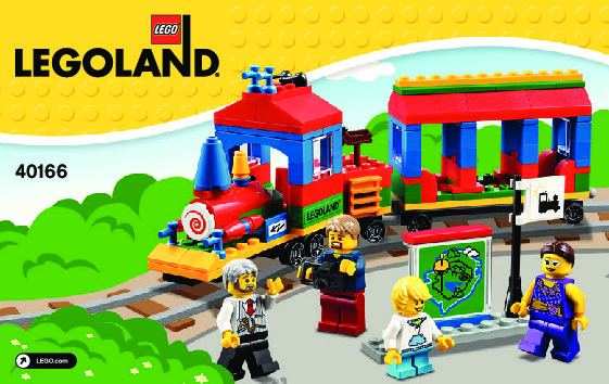 Notice / Instructions de Montage - LEGO - 40166 - LEGOLAND Train: Page 1