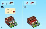 Notice / Instructions de Montage - LEGO - 40181 - Bricktober Pizza Place: Page 10