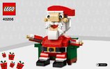 Notice / Instructions de Montage - LEGO - 40206 - LEGO Santa: Page 1